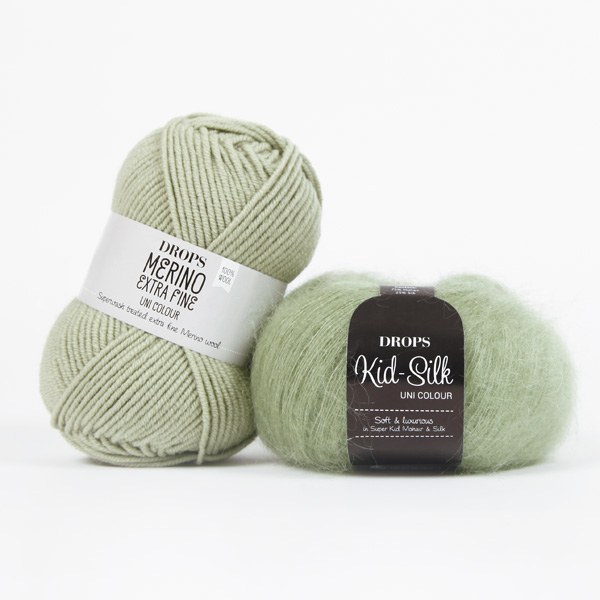Yarn combination skeins of merinoextrafine26-kidsilk18