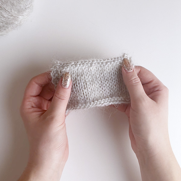 Yarn combination video thumbnail of DROPS Kid-Silk 44, moonlight + DROPS Nord 03, pearl grey
