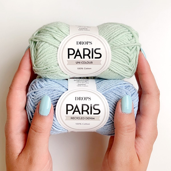 Yarn combination skeins of paris100-paris21